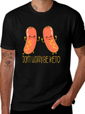 Dont Worry Be Keto Funny T-Shirt