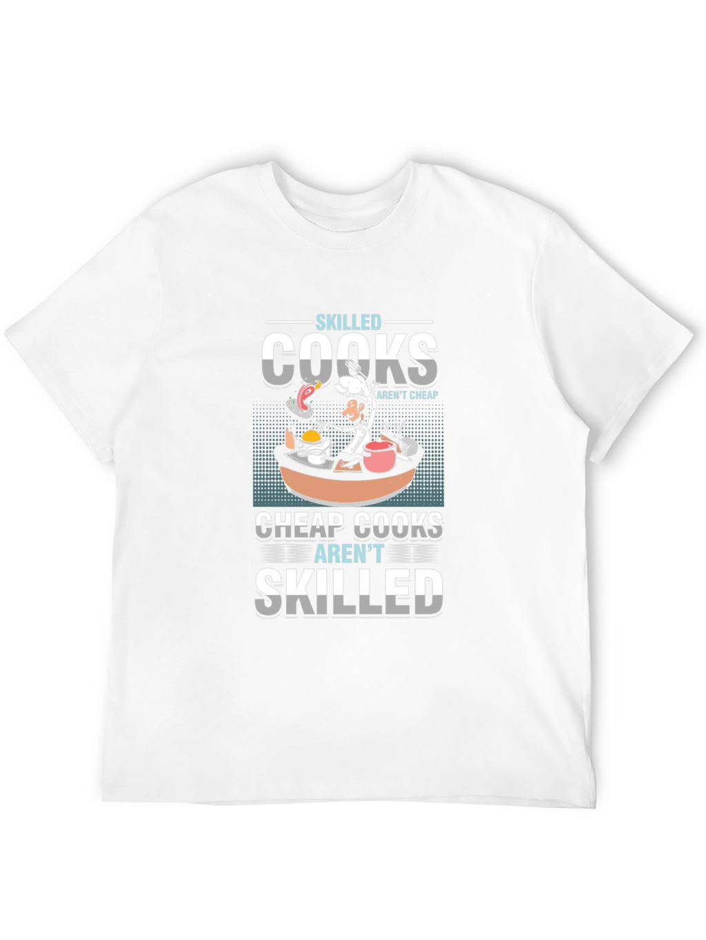 Skilled Cooks Graphic T-Shirt - Unique Culinary Design