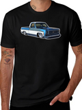 Classic Truck Graphic Tee - Mens Black T-Shirt