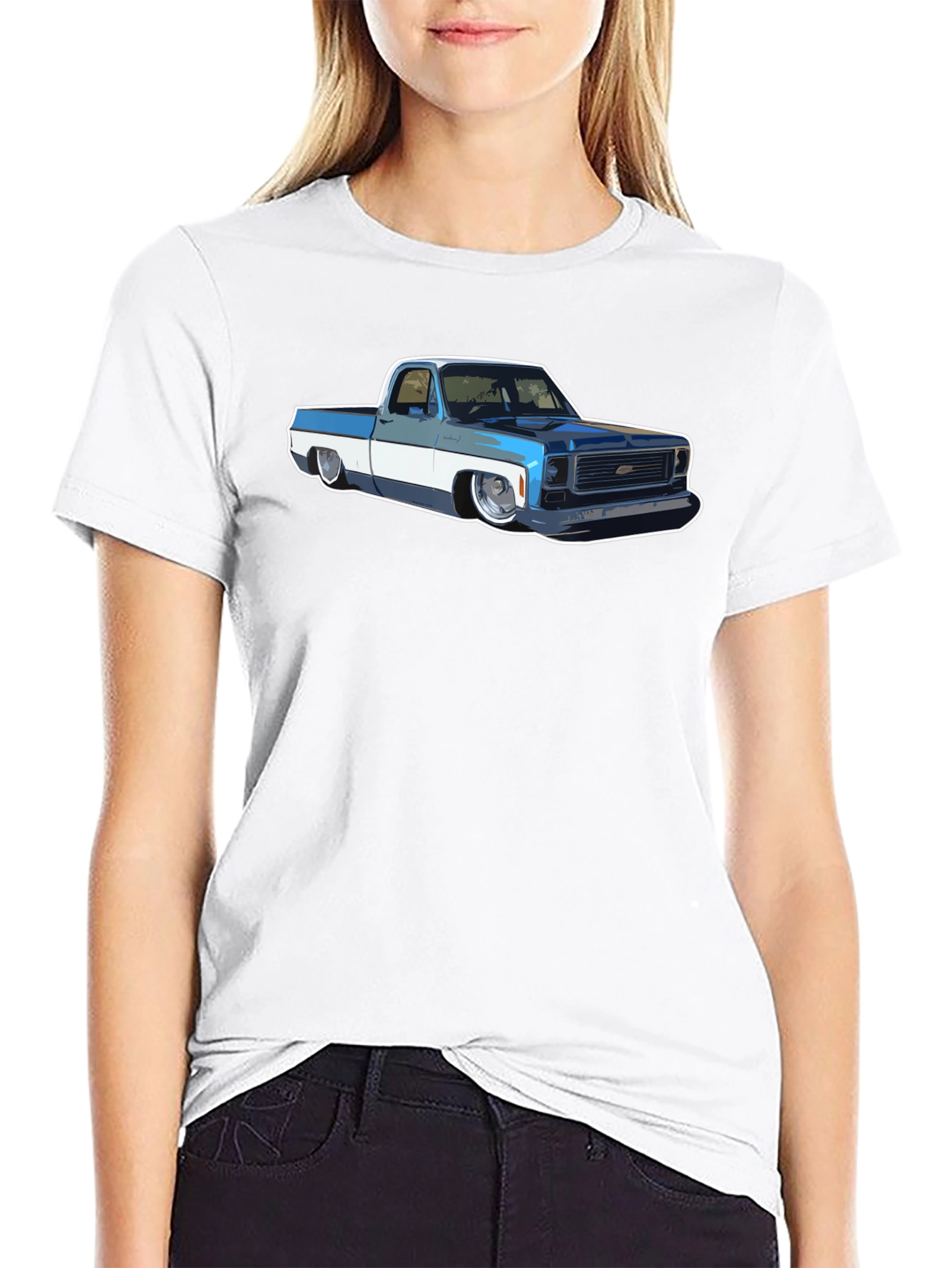 Classic Truck Graphic Tee - Mens Black T-Shirt