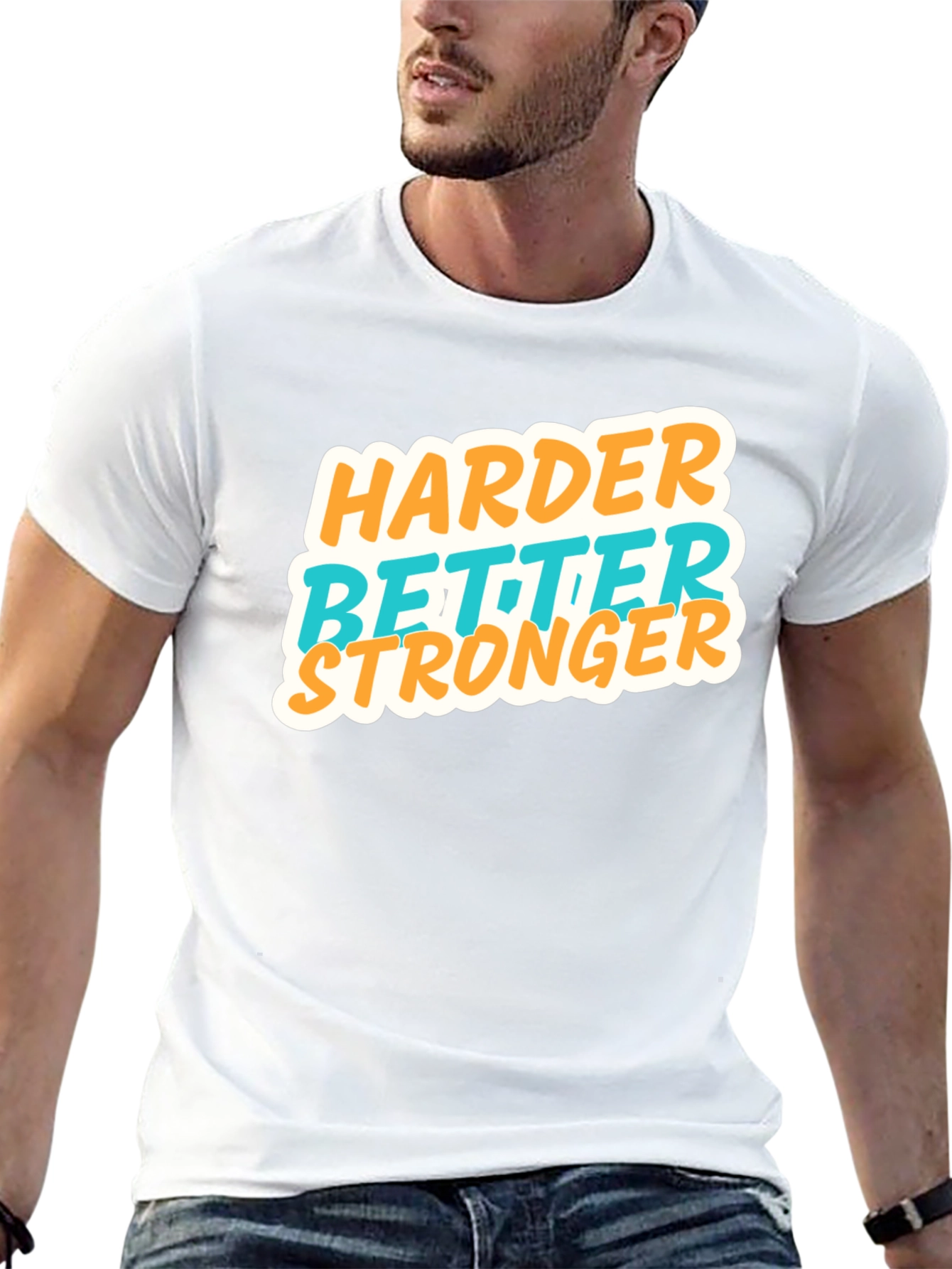 Harder Better Stronger Graphic Tee