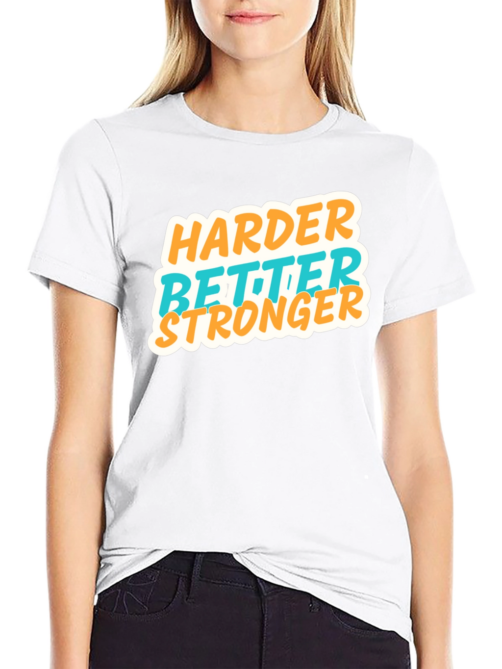 Harder Better Stronger Graphic Tee