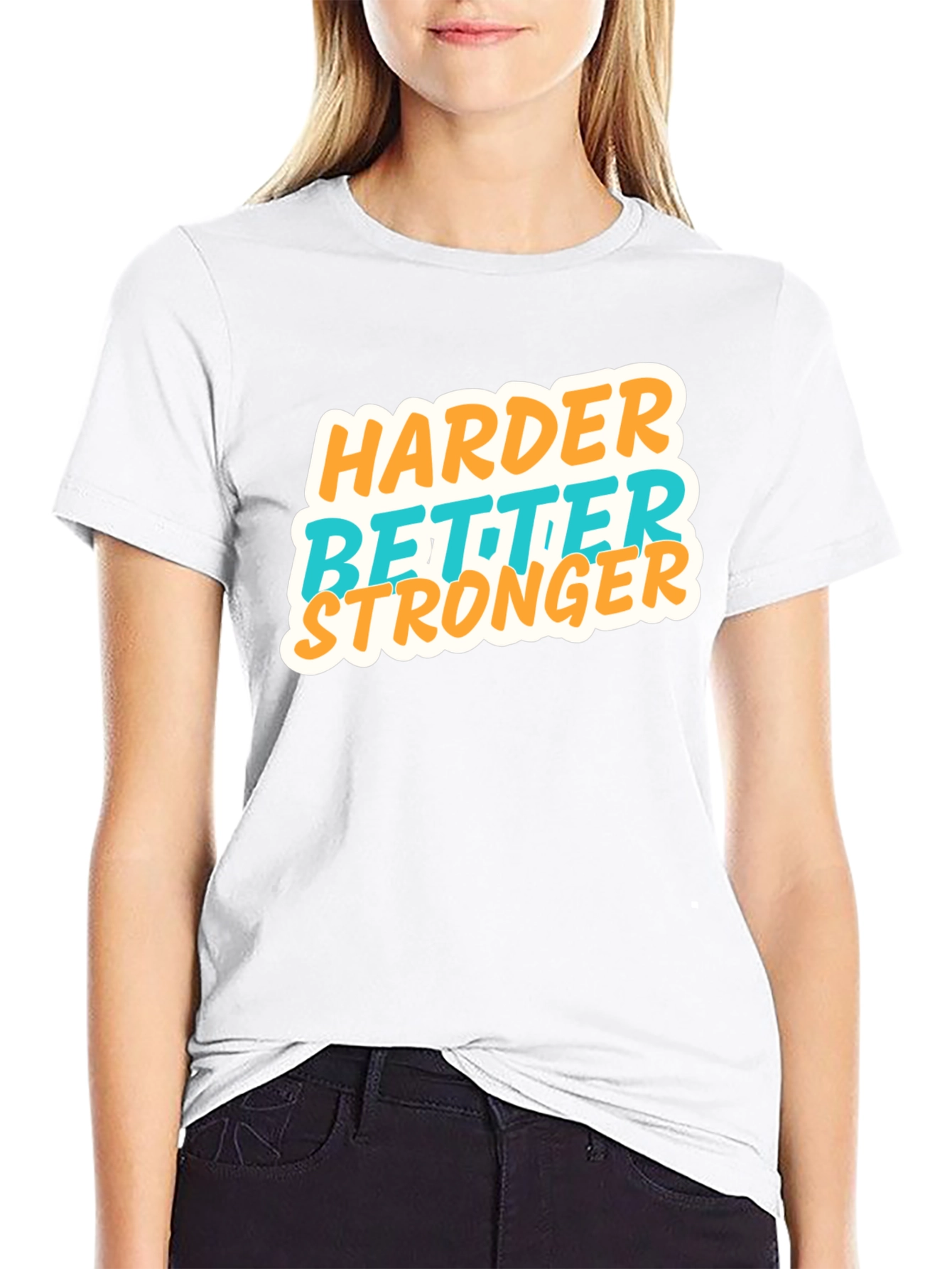 Harder Better Stronger Graphic Tee