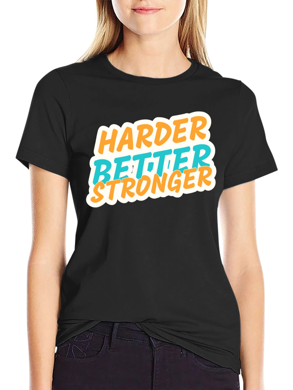 Harder Better Stronger Graphic Tee