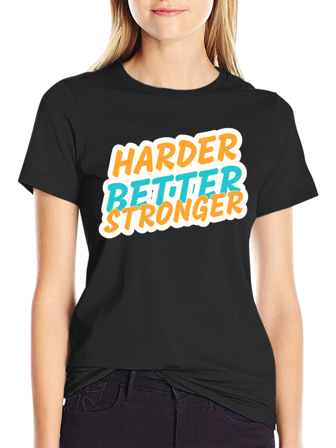 Harder Better Stronger Graphic Tee