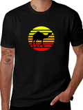 Retro Camel Silhouette T-Shirt