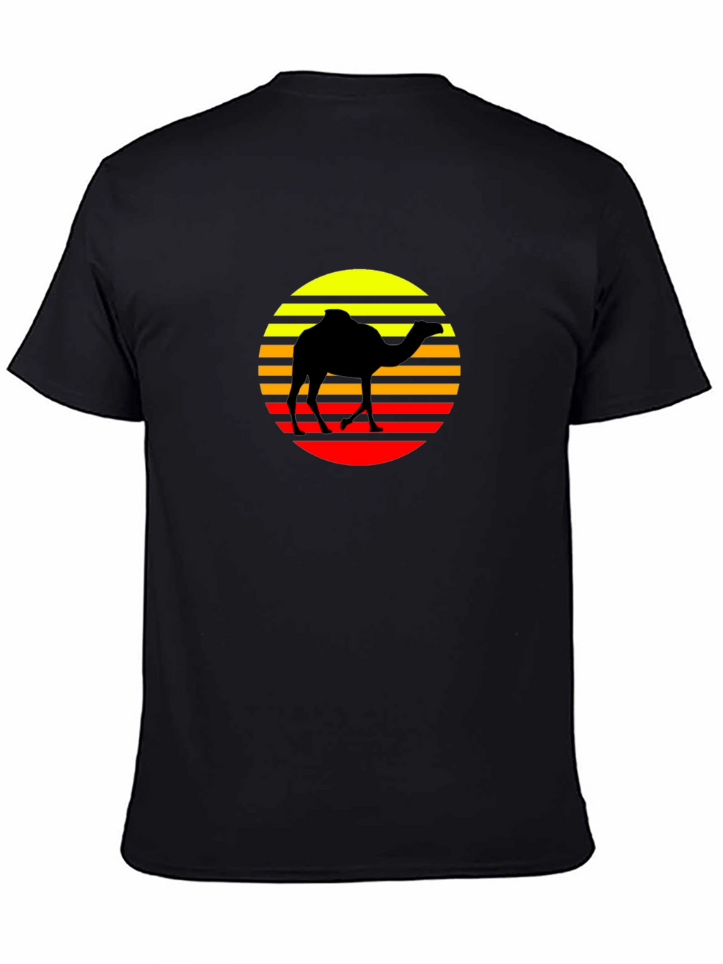 Retro Camel Silhouette T-Shirt