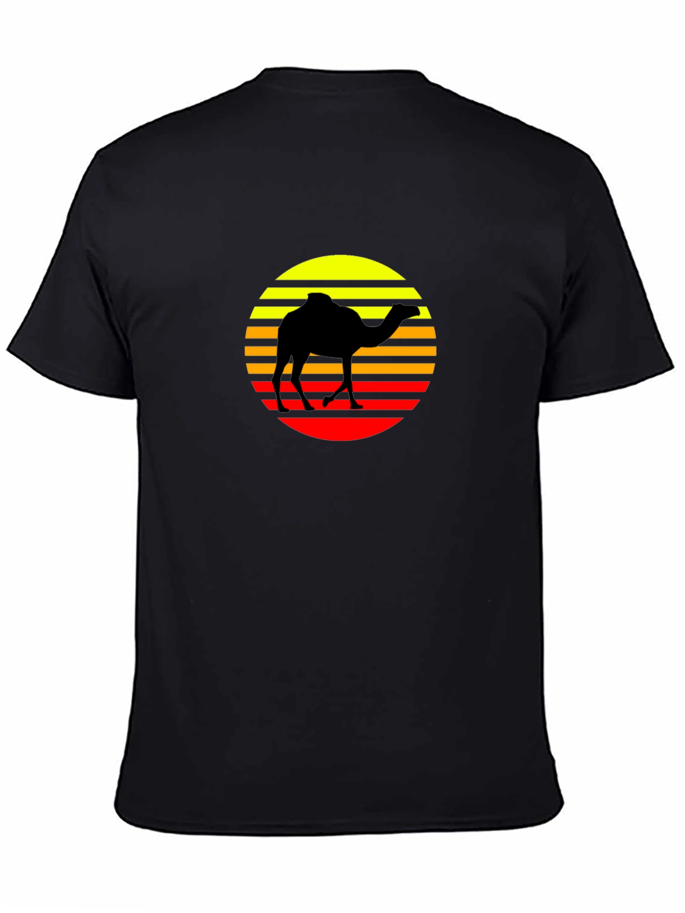 Retro Camel Silhouette T-Shirt