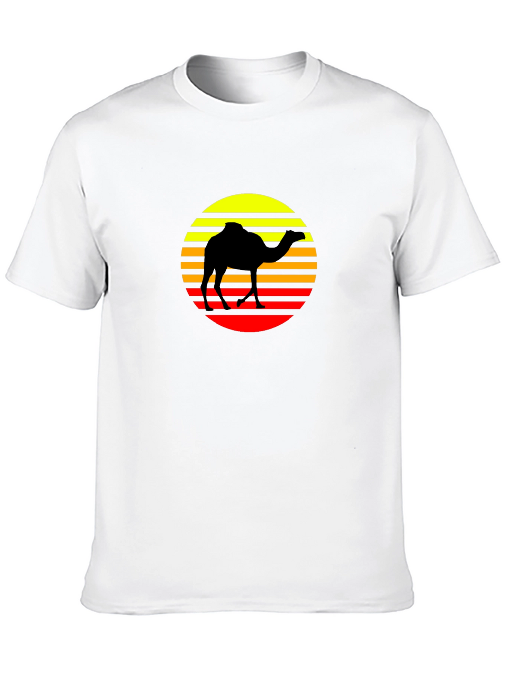 Retro Camel Silhouette T-Shirt