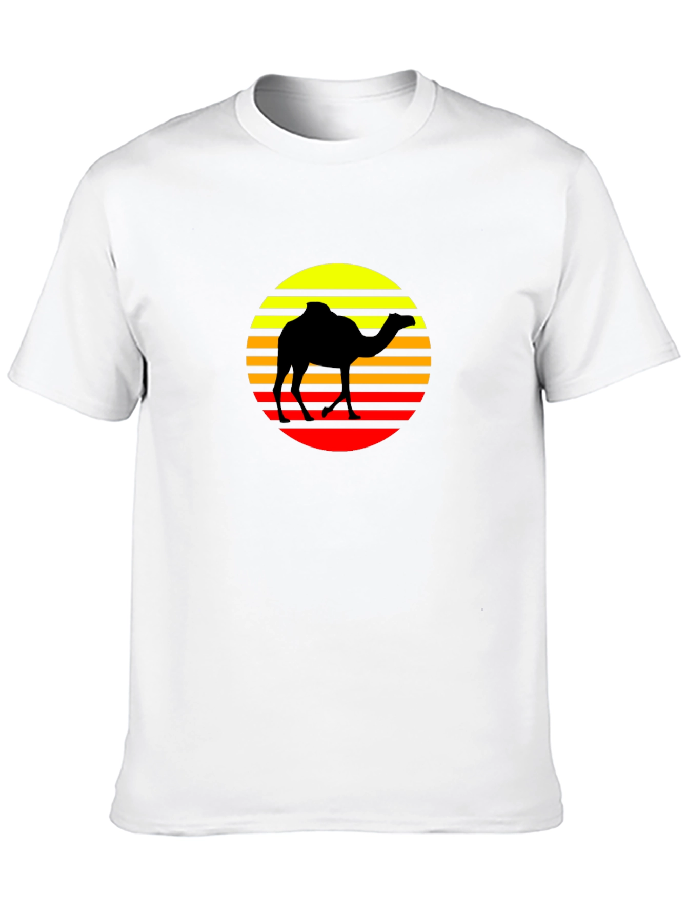 Retro Camel Silhouette T-Shirt