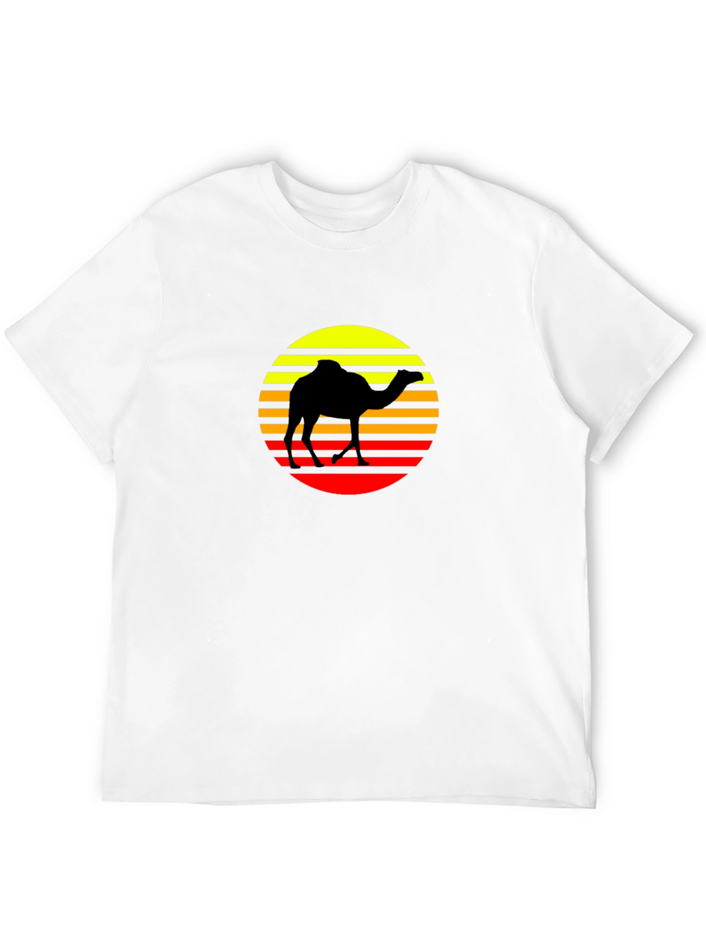Retro Camel Silhouette T-Shirt