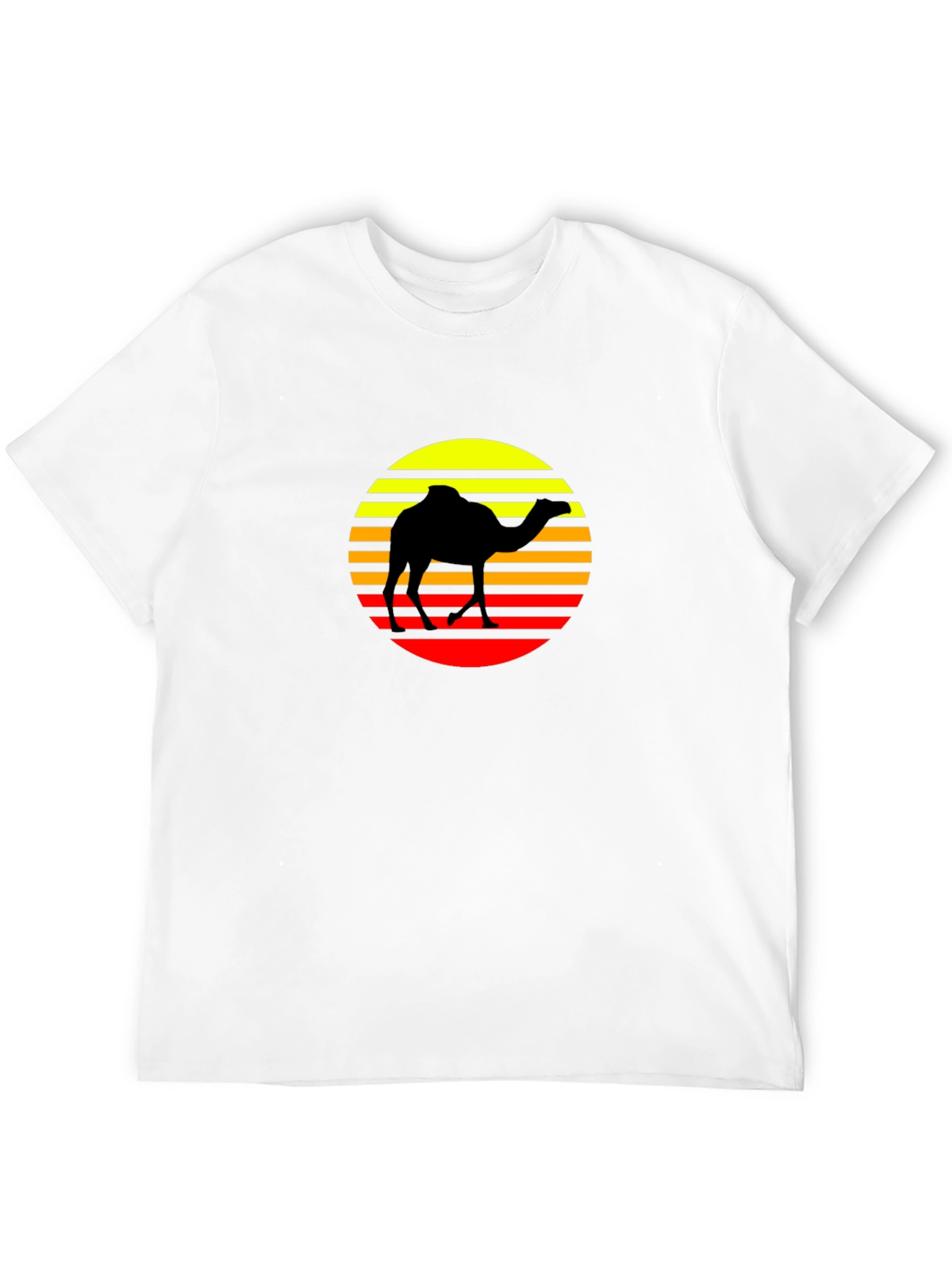 Retro Camel Silhouette T-Shirt