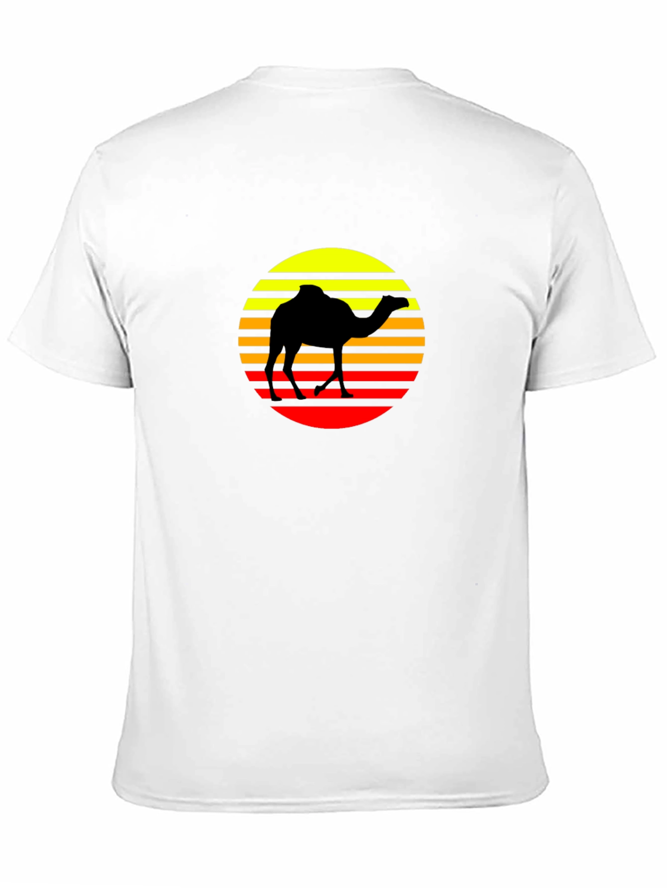 Retro Camel Silhouette T-Shirt