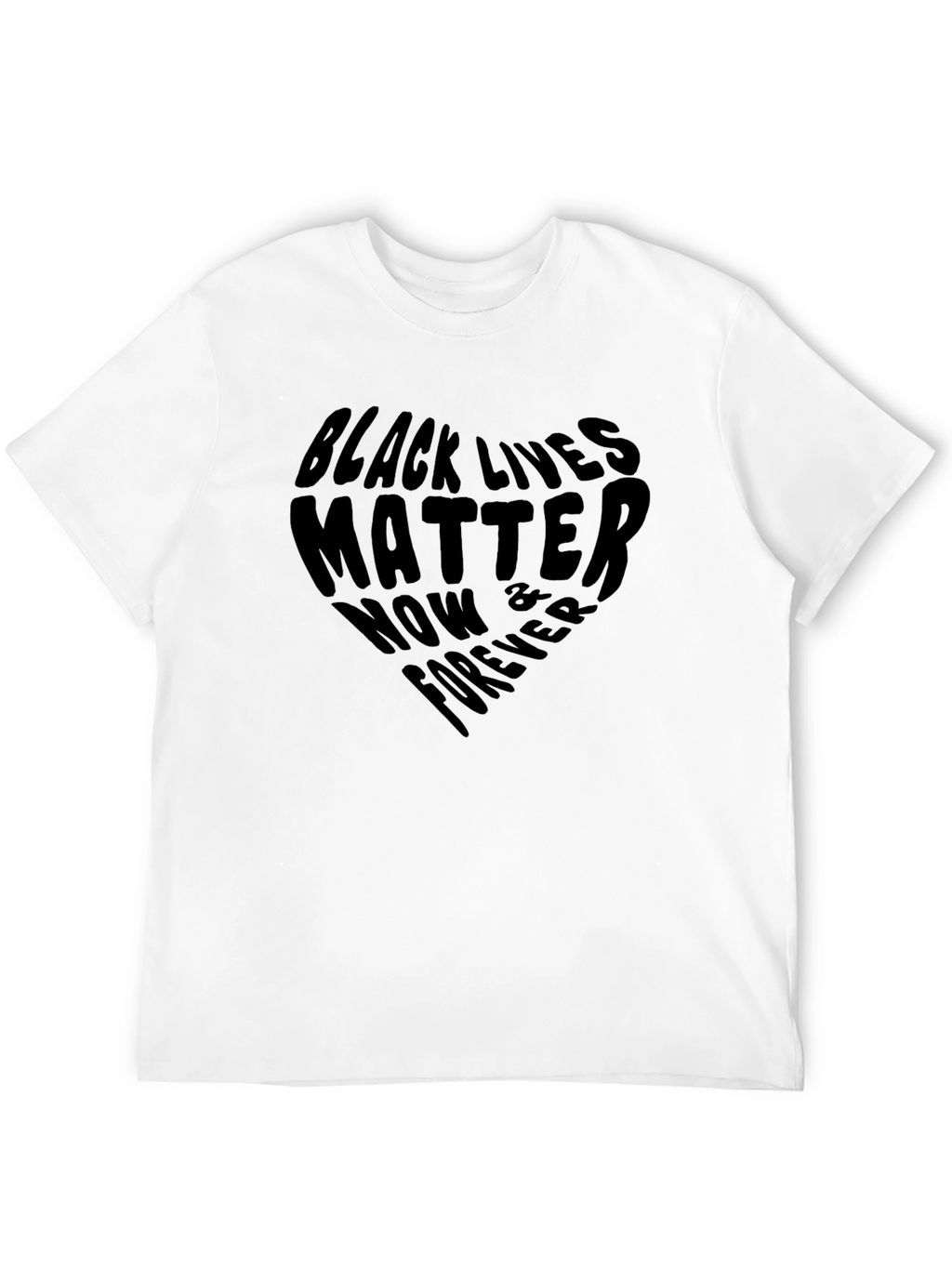 Black Lives Matter Heart T-Shirt