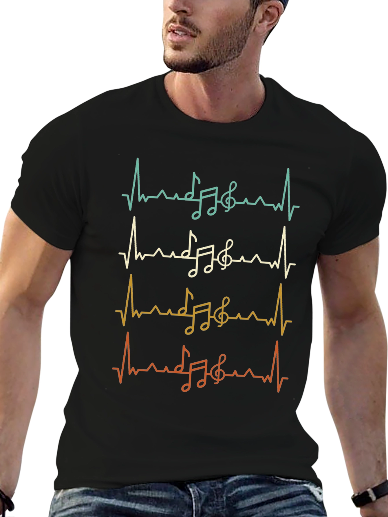 Music Lover ECG T-Shirt