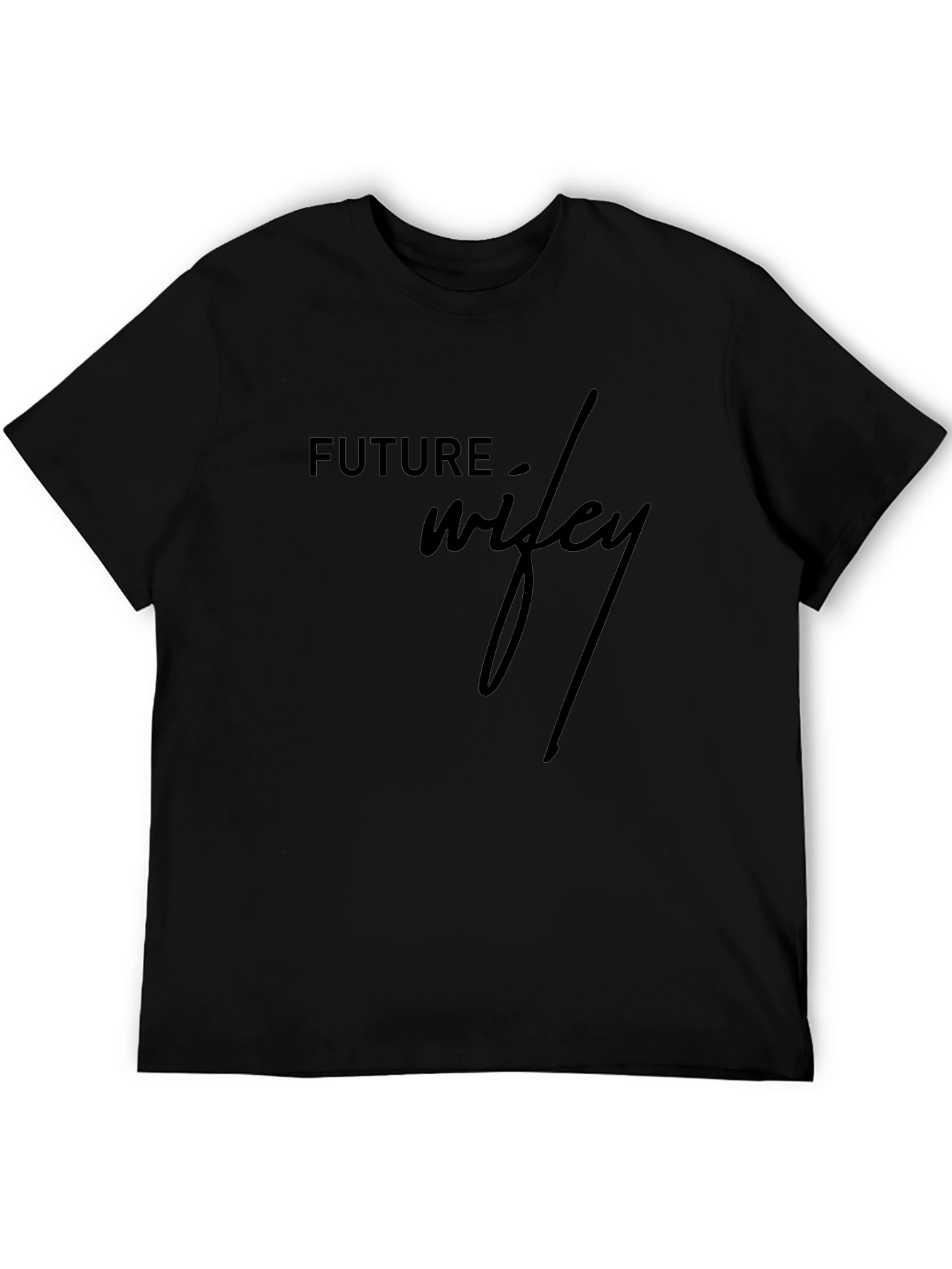 Future Wifey Black T-Shirt