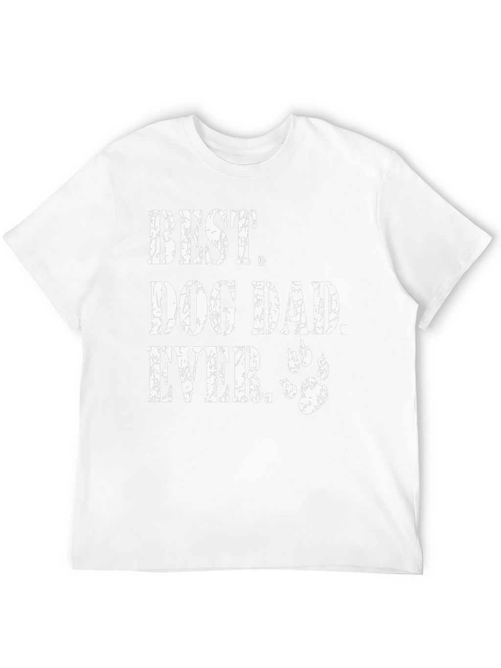Best Dog Dad Ever Black Graphic Tee