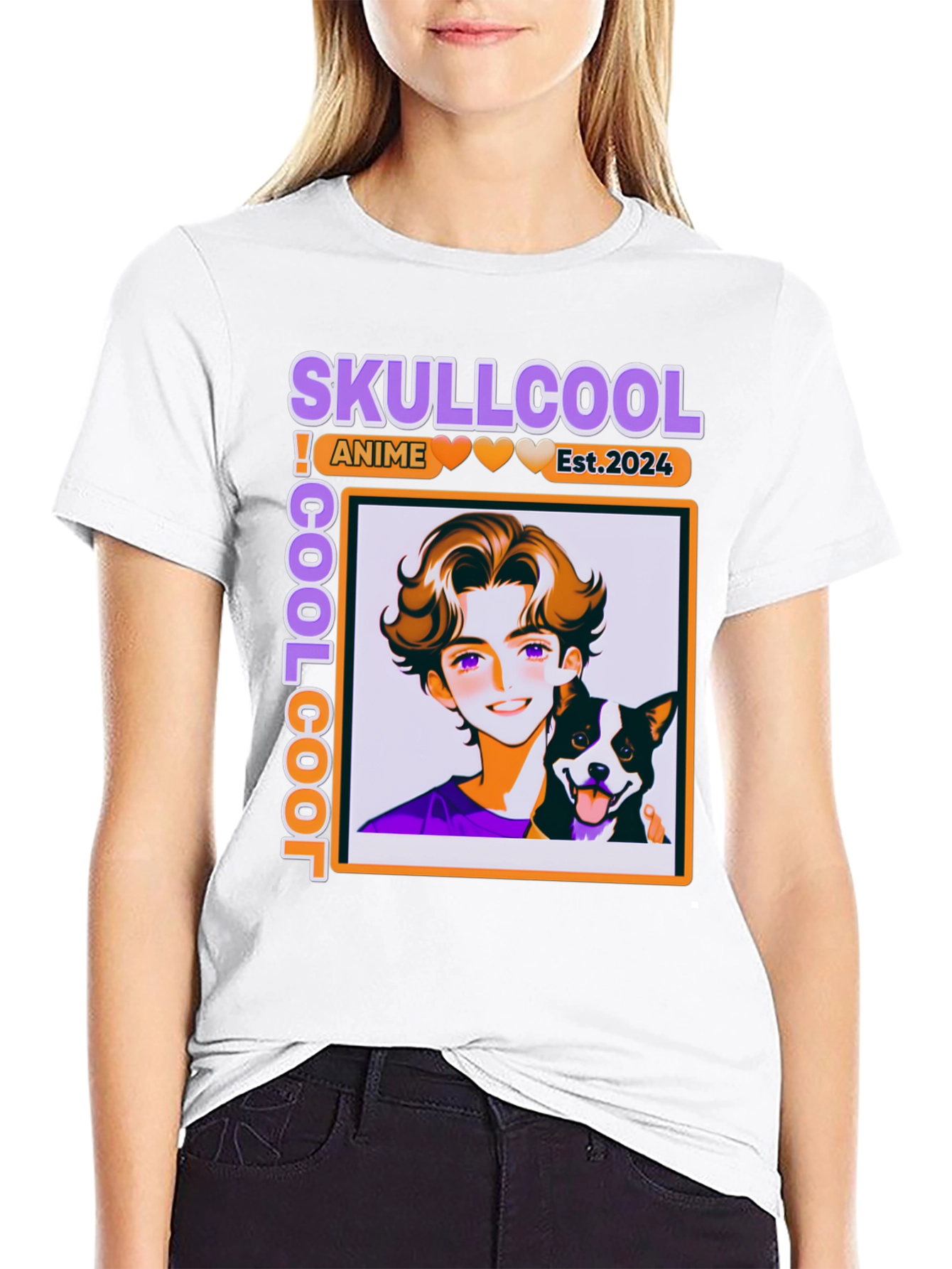 Skullcool Anime Graphic T-Shirt