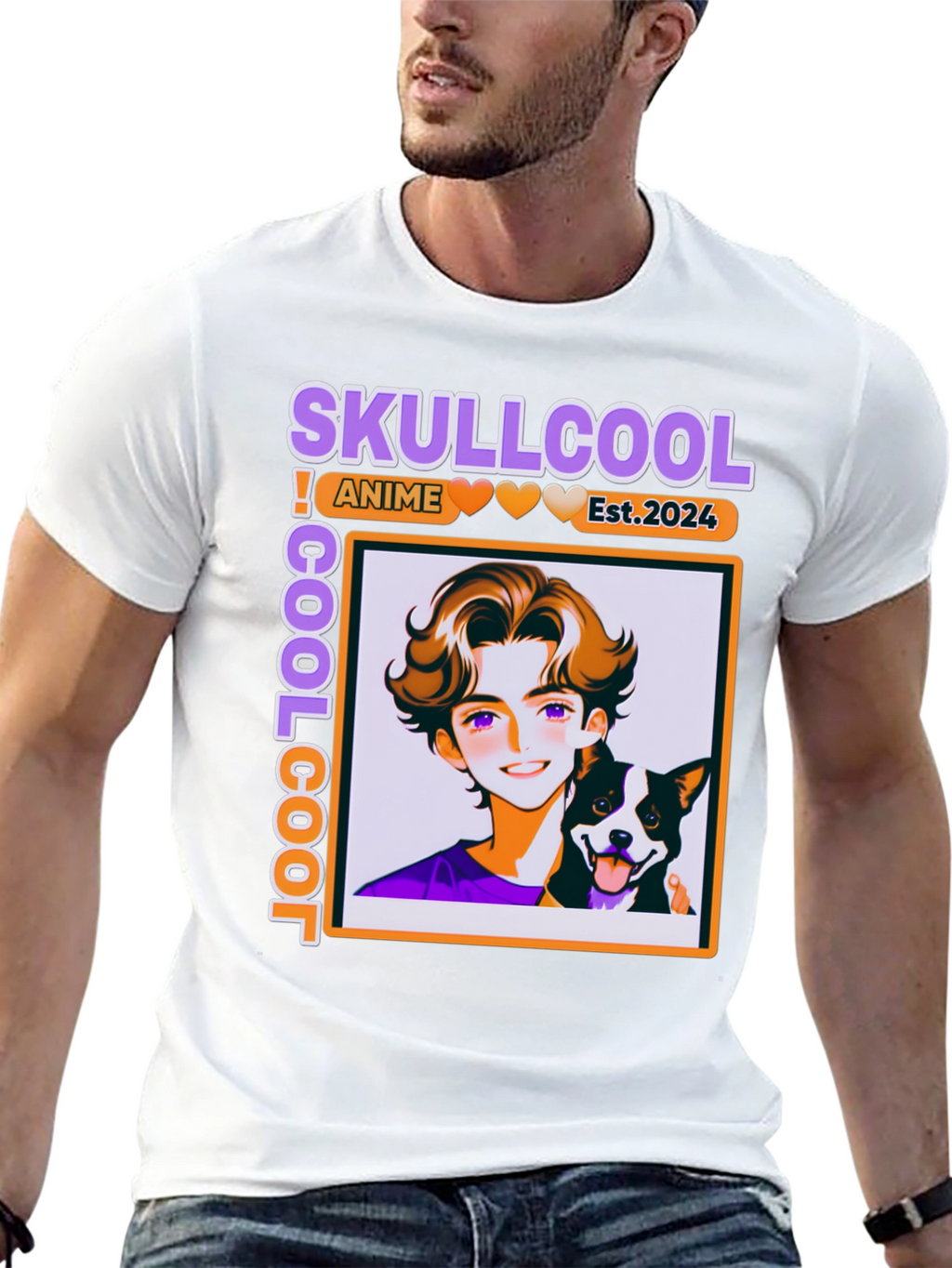Skullcool Anime Graphic T-Shirt