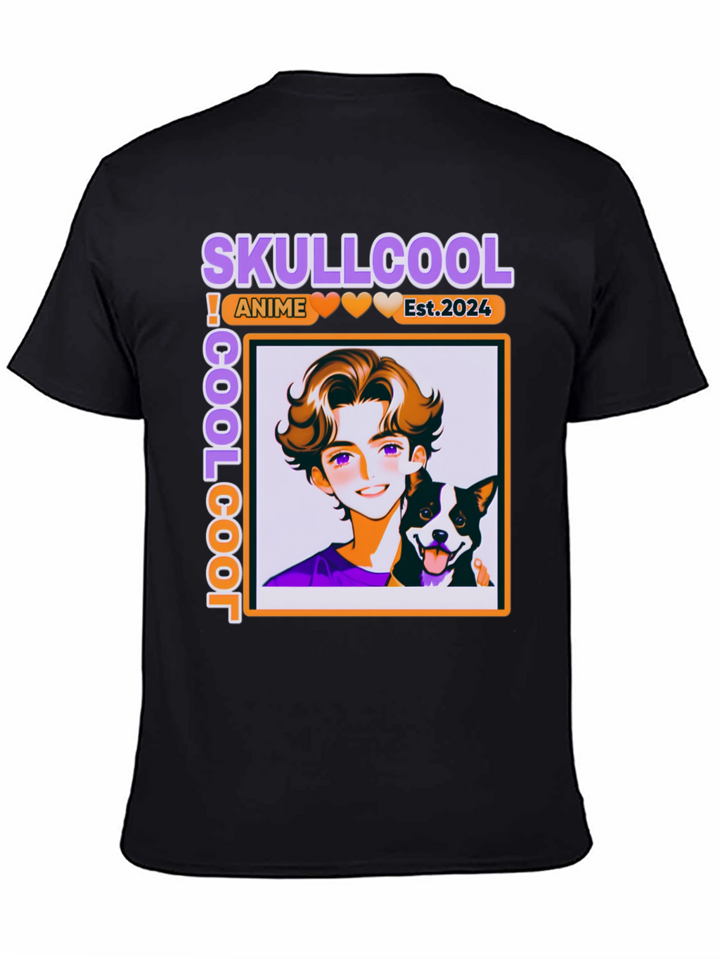 Skullcool Anime Graphic T-Shirt