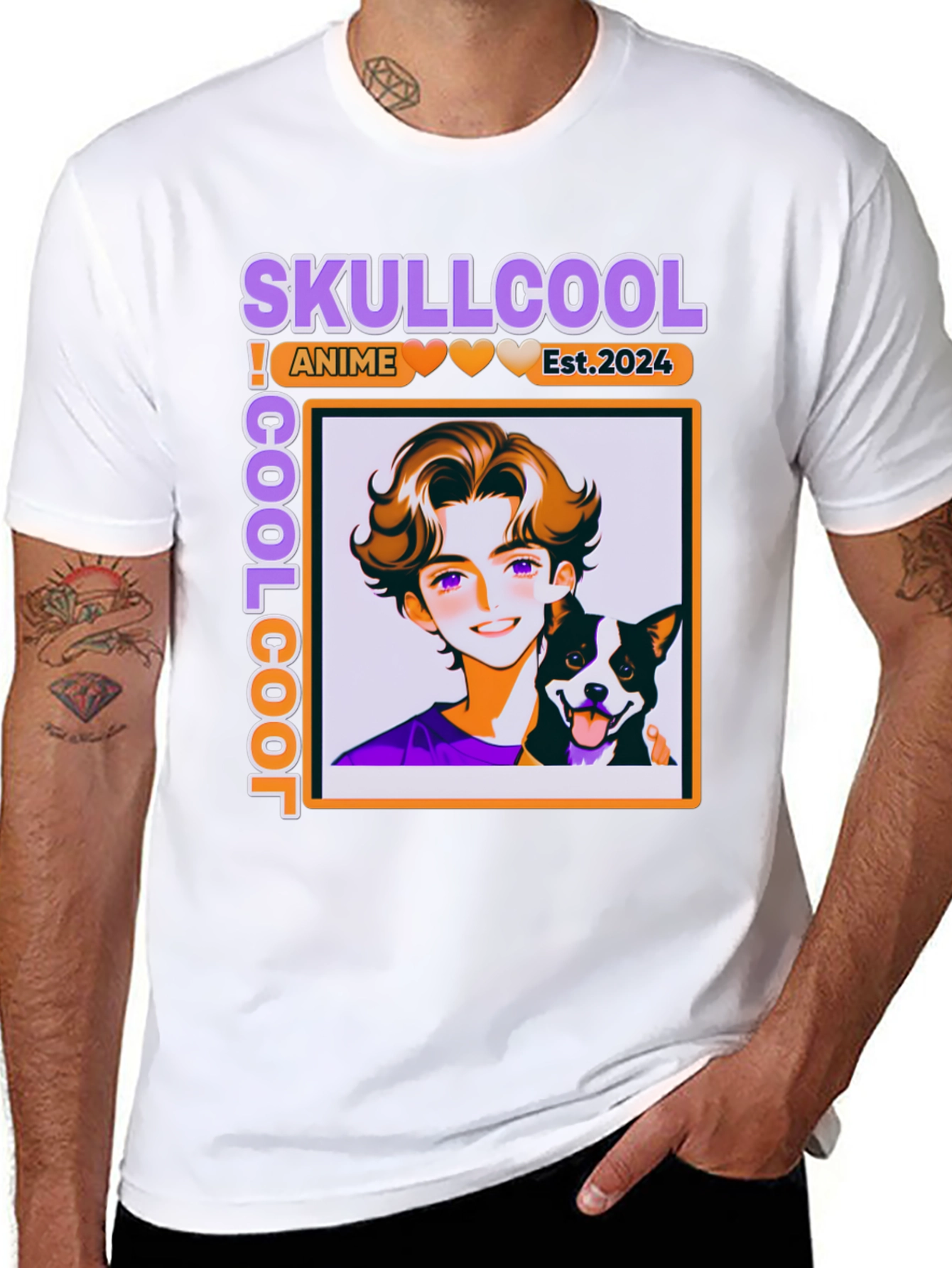 Skullcool Anime Graphic T-Shirt