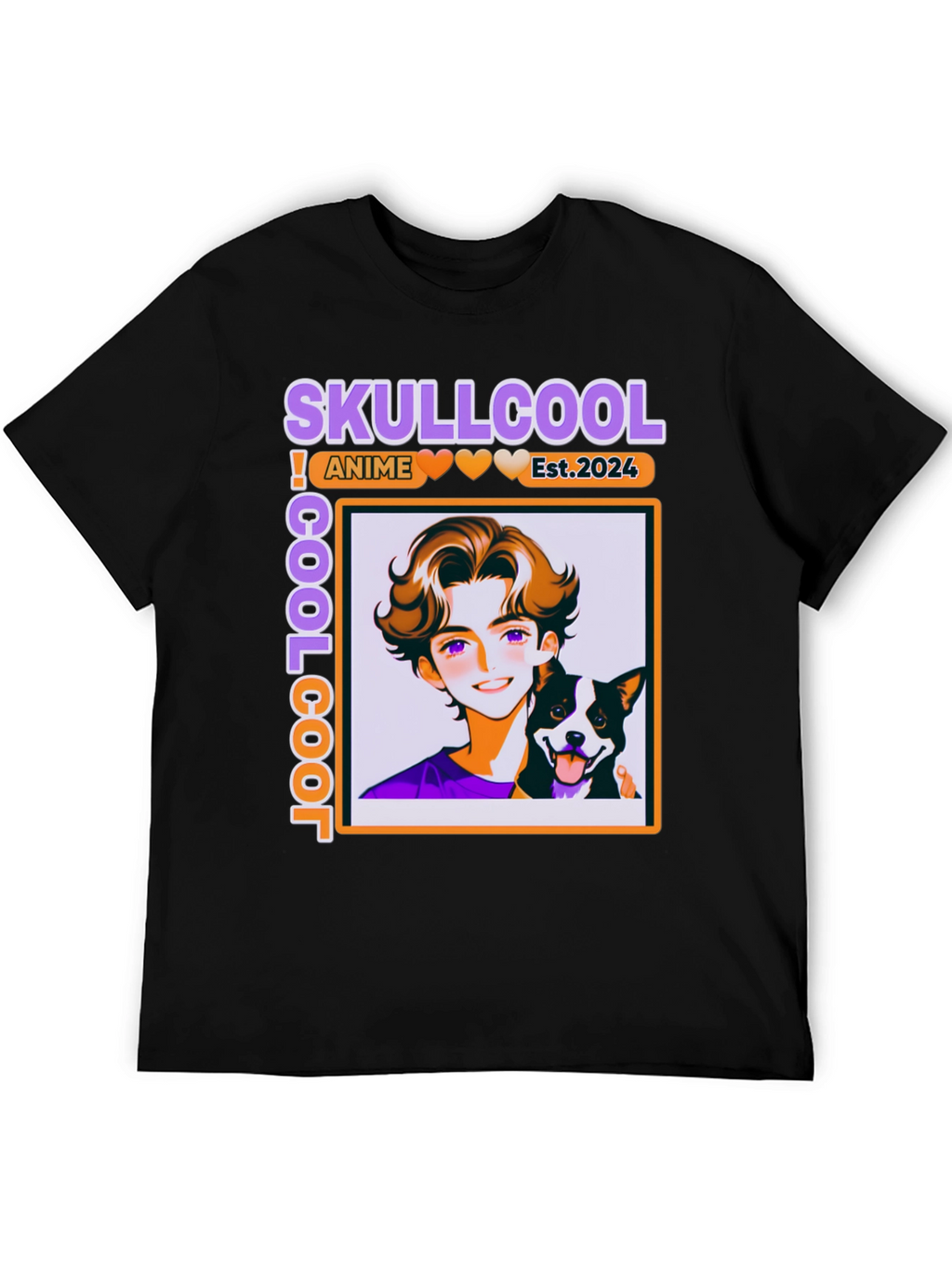 Skullcool Anime Graphic T-Shirt