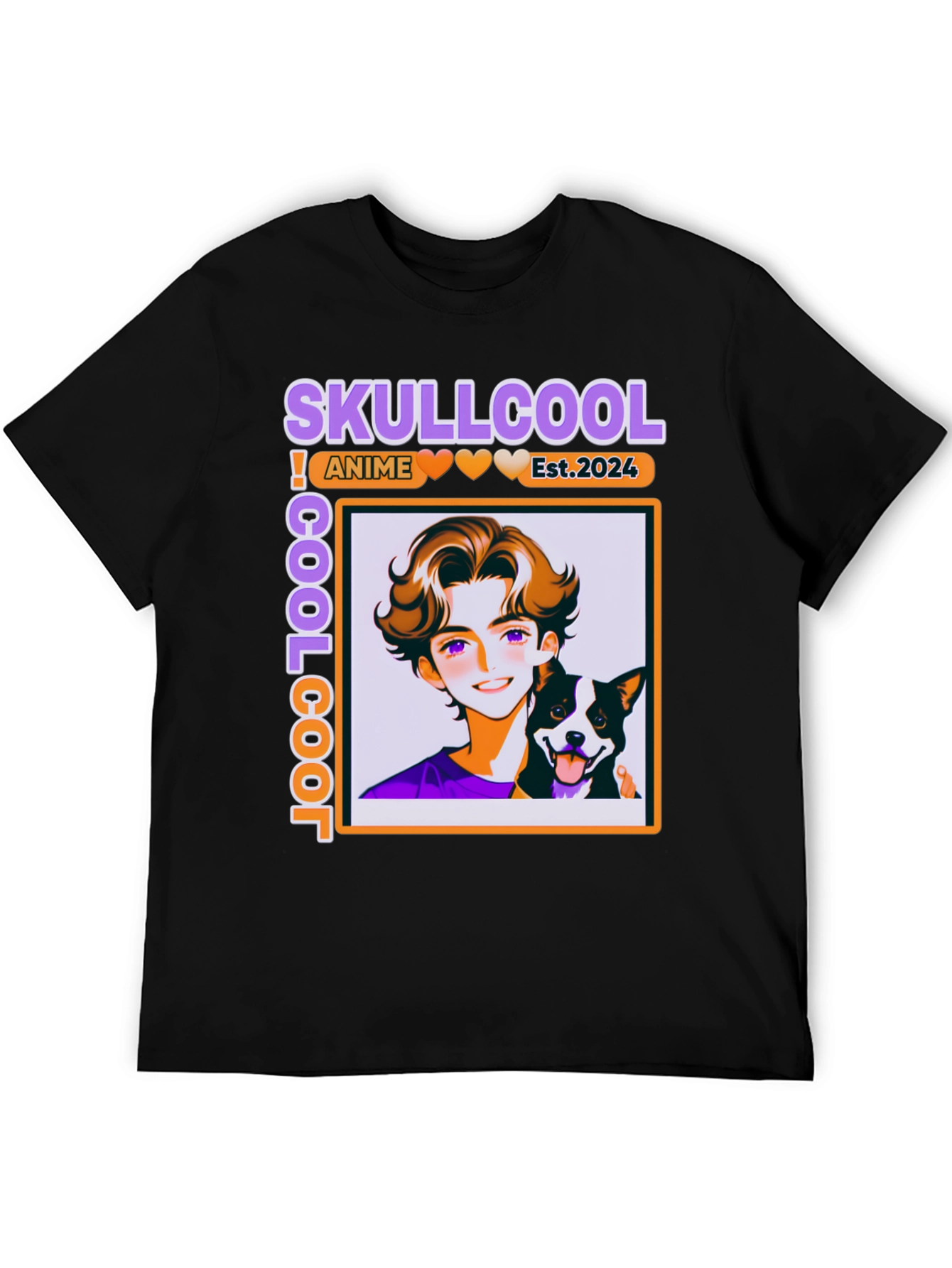 Skullcool Anime Graphic T-Shirt