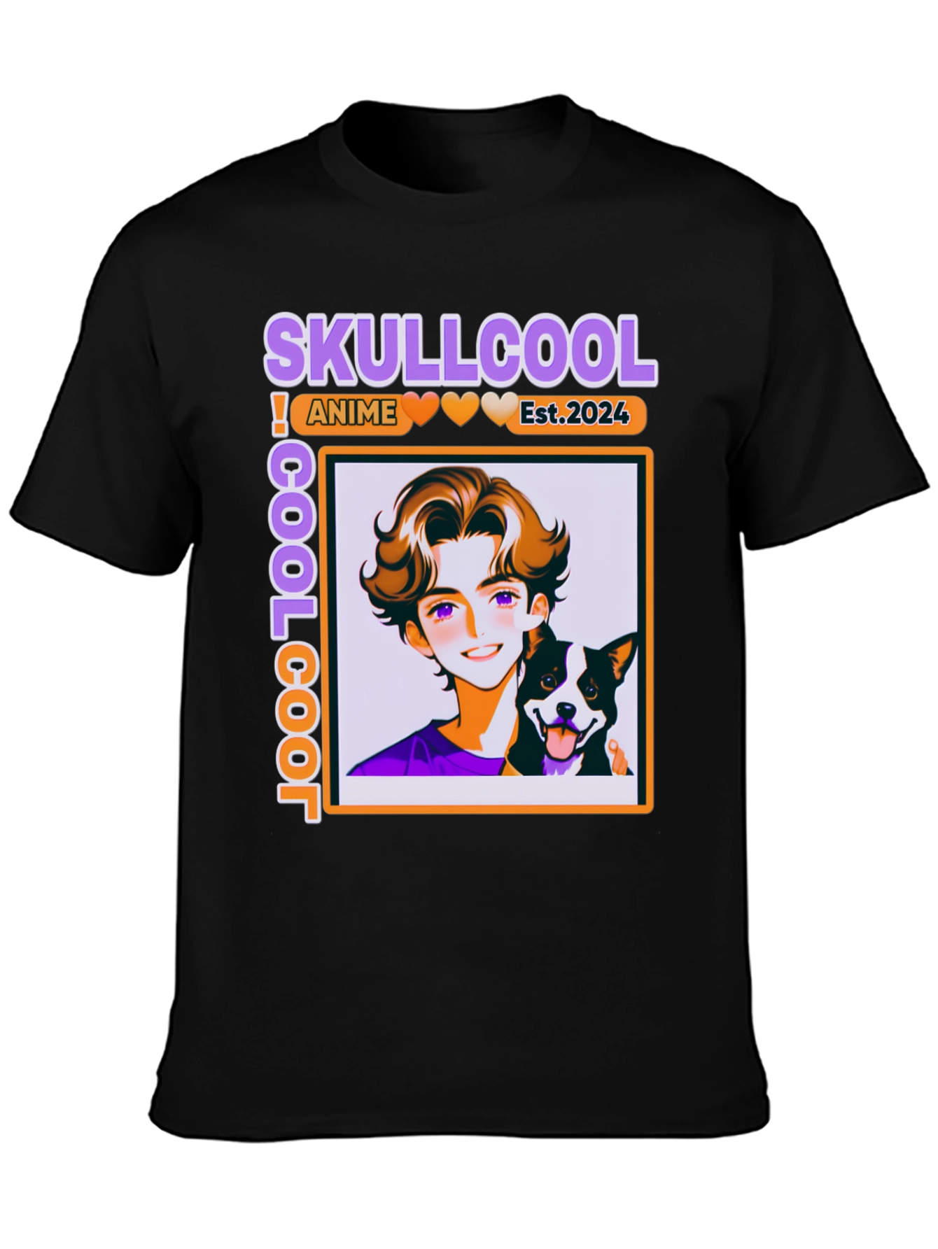 Skullcool Anime Graphic T-Shirt