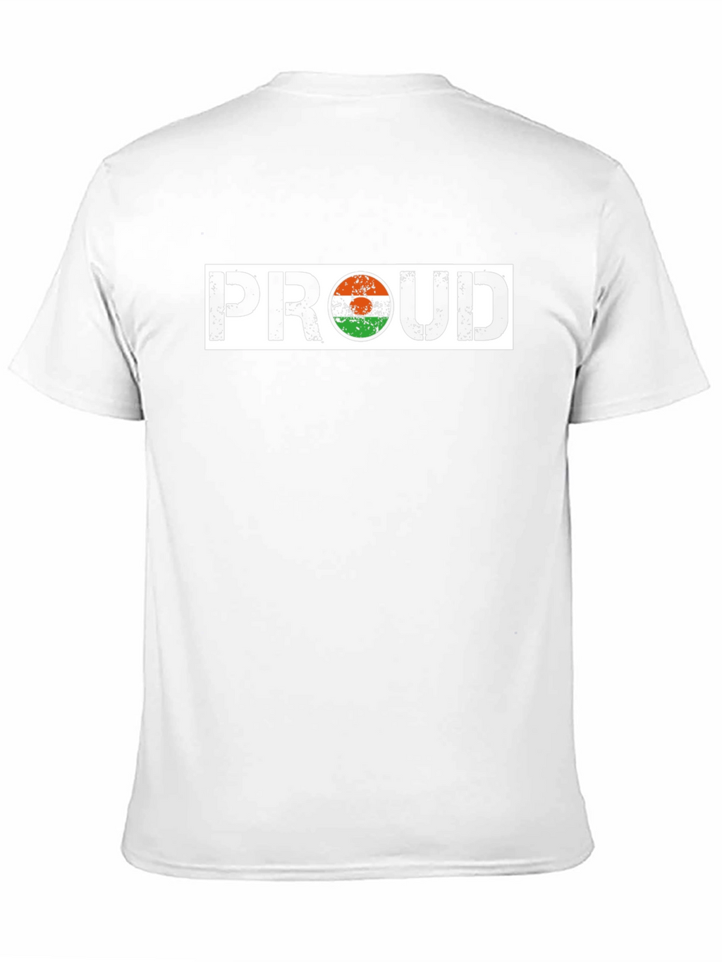 Proud Niger Flag T-Shirt - Black