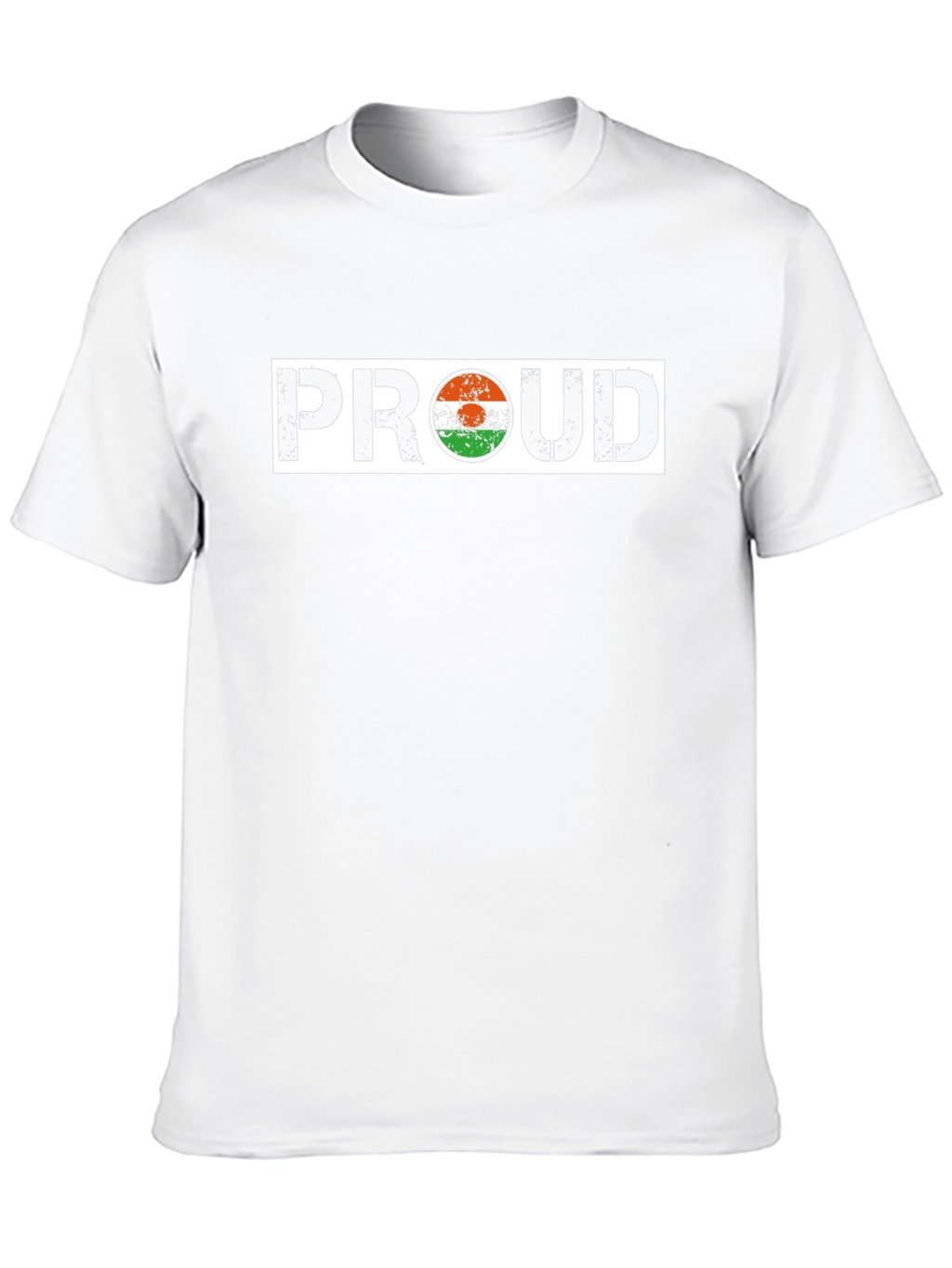 Proud Niger Flag T-Shirt - Black