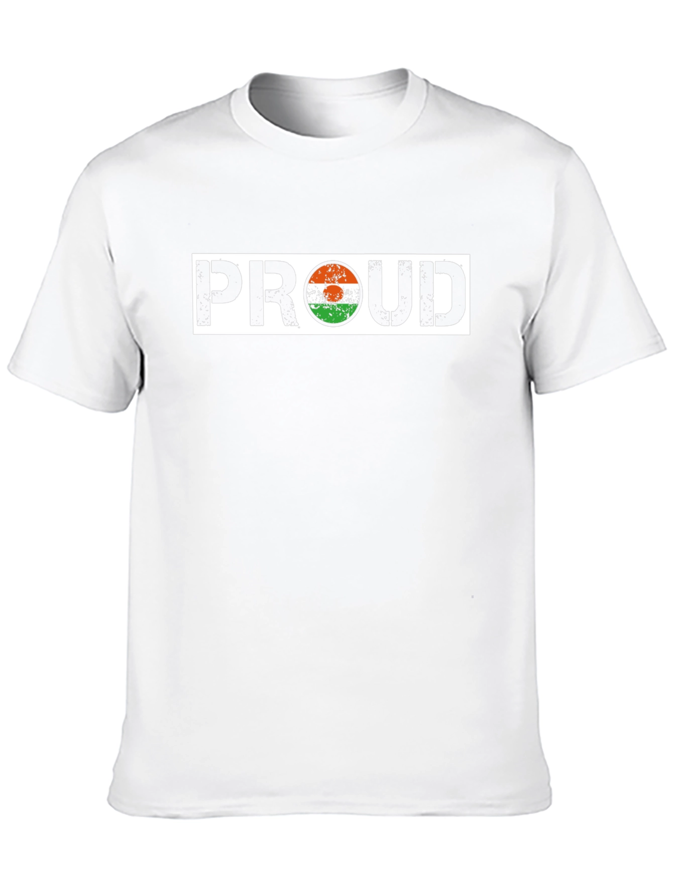 Proud Niger Flag T-Shirt - Black