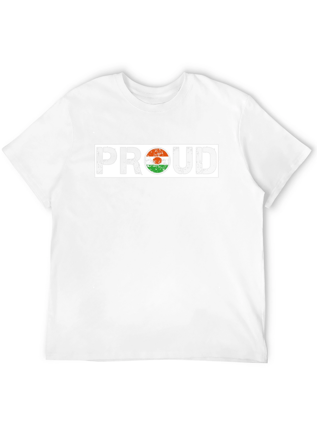 Proud Niger Flag T-Shirt - Black