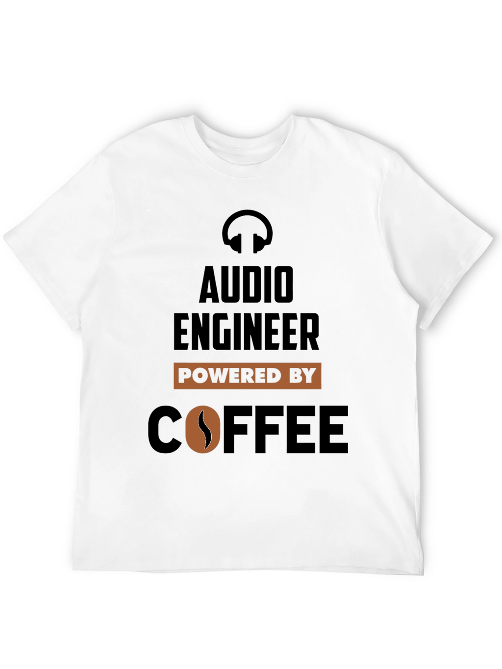 Audio Engineer Powered By Coffee T-Shirt