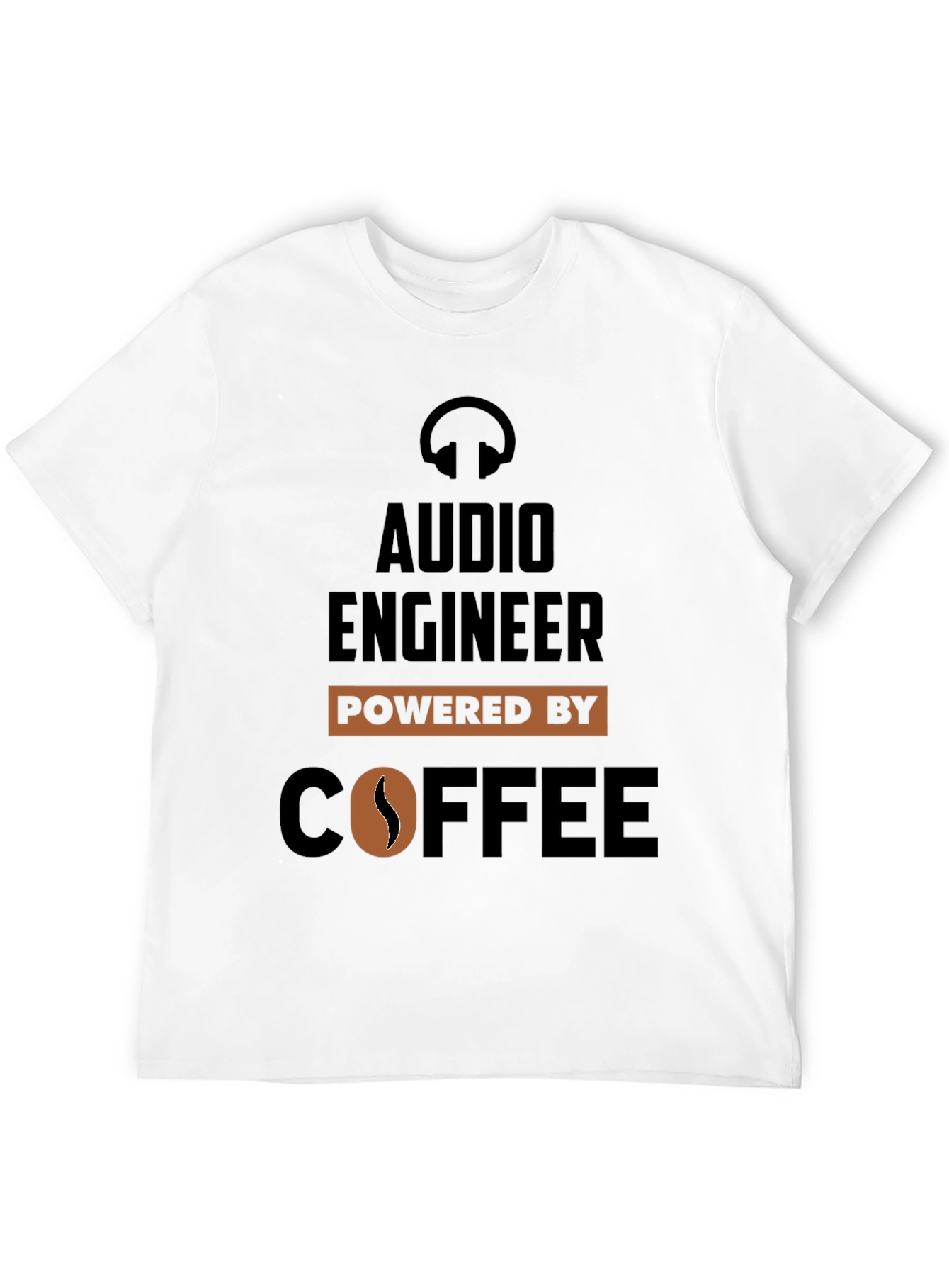 Audio Engineer Powered By Coffee T-Shirt