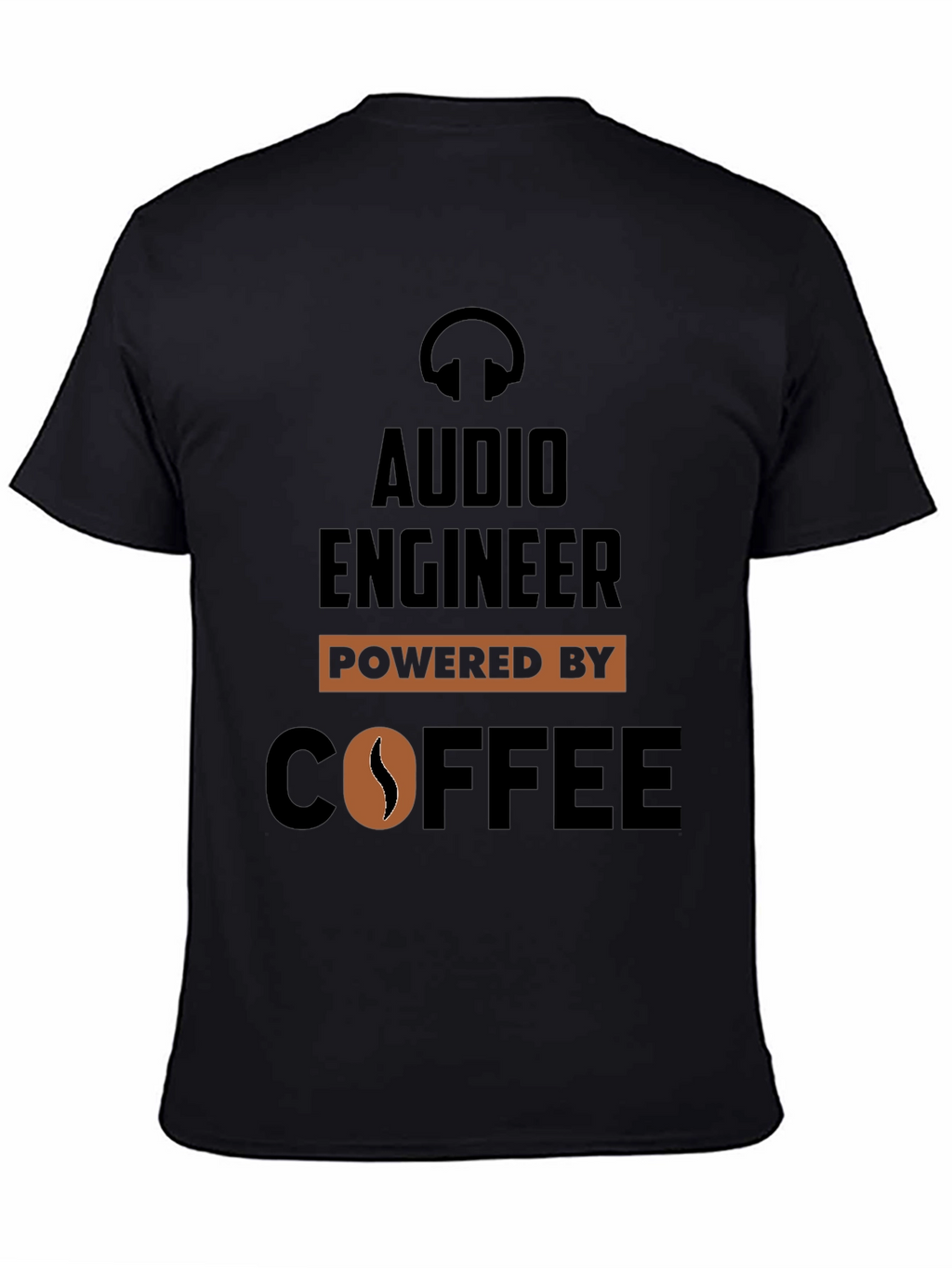 Audio Engineer Powered By Coffee T-Shirt