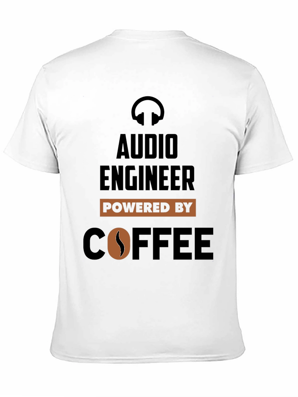 Audio Engineer Powered By Coffee T-Shirt