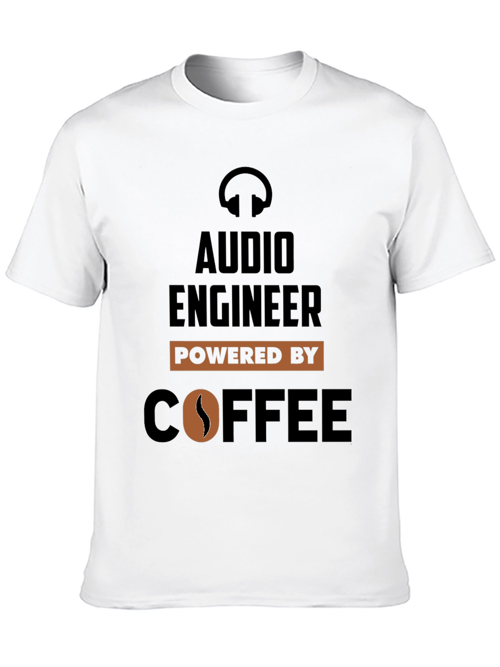 Audio Engineer Powered By Coffee T-Shirt