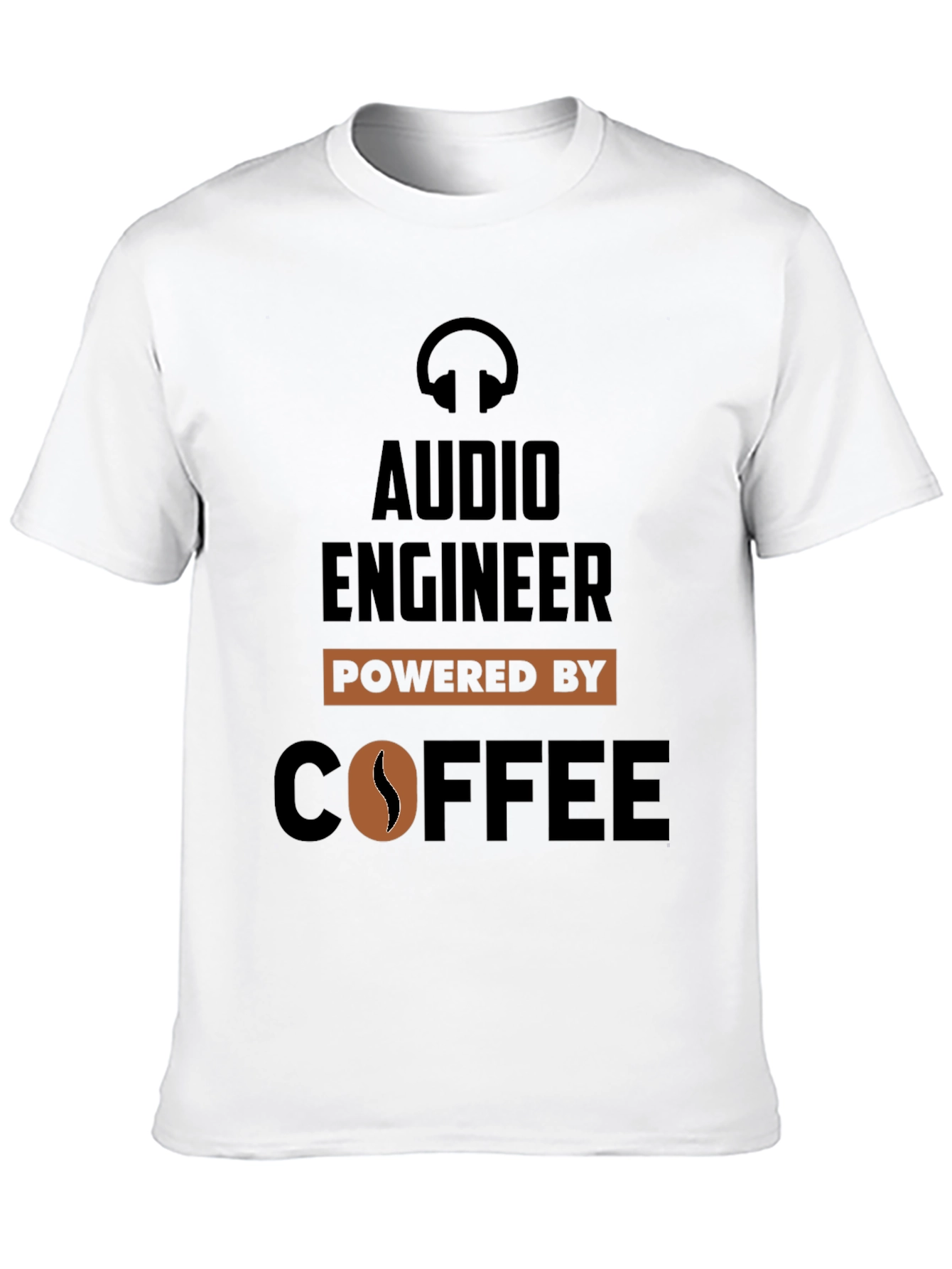 Audio Engineer Powered By Coffee T-Shirt
