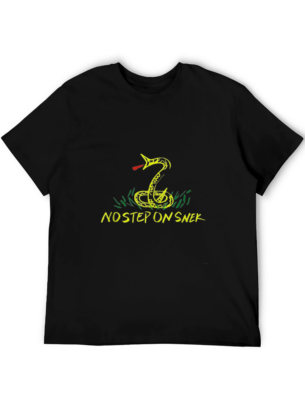 No Step On Snek T-Shirt - Black
