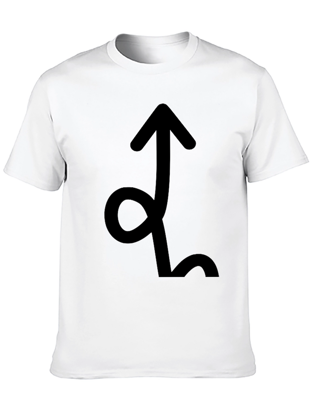 Sagittarius Zodiac Sign Black T-Shirt