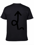 Sagittarius Zodiac Sign Black T-Shirt
