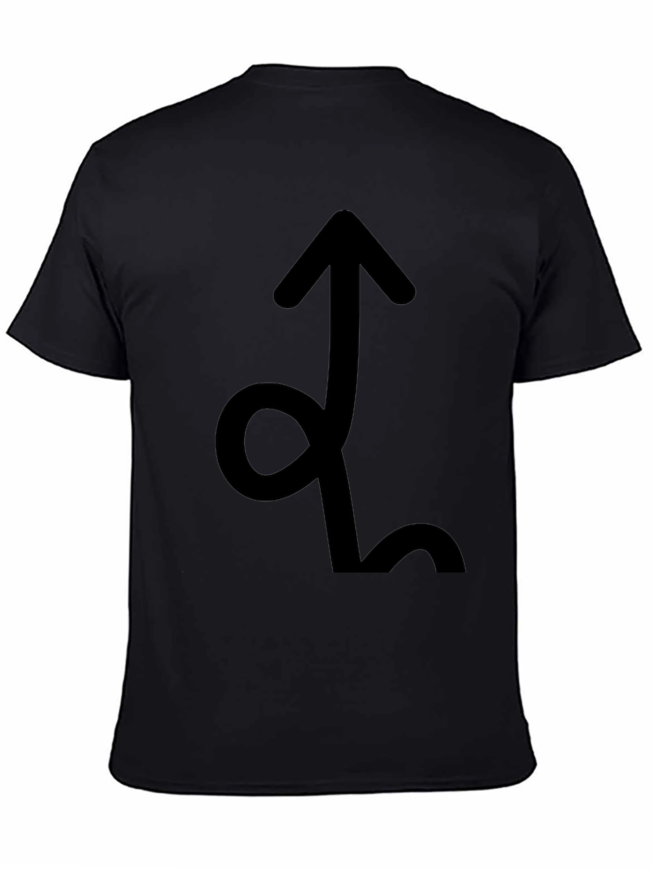 Sagittarius Zodiac Sign Black T-Shirt
