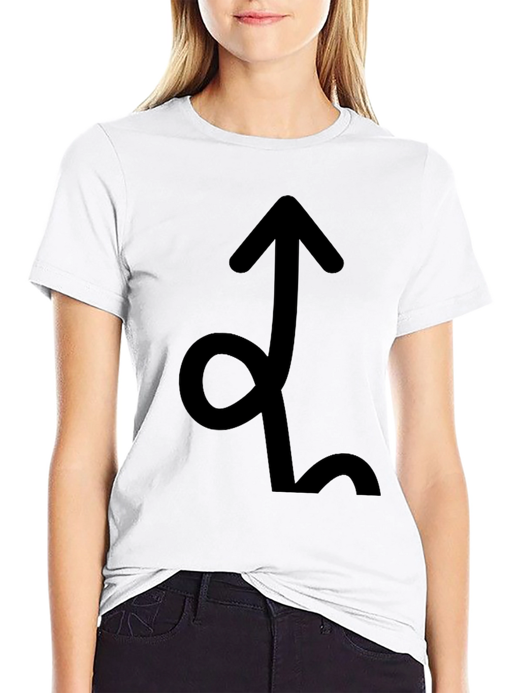 Sagittarius Zodiac Sign Black T-Shirt