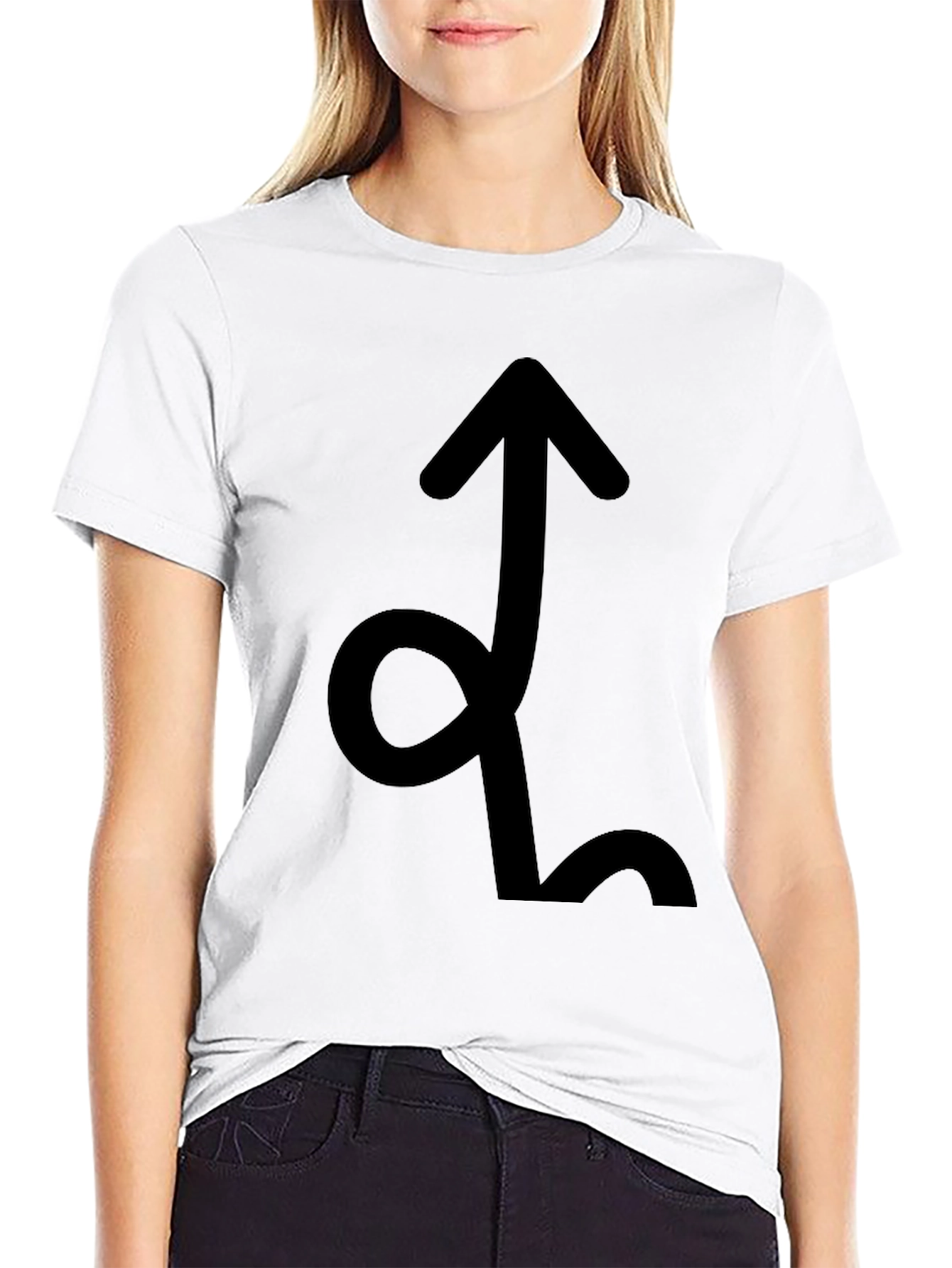 Sagittarius Zodiac Sign Black T-Shirt