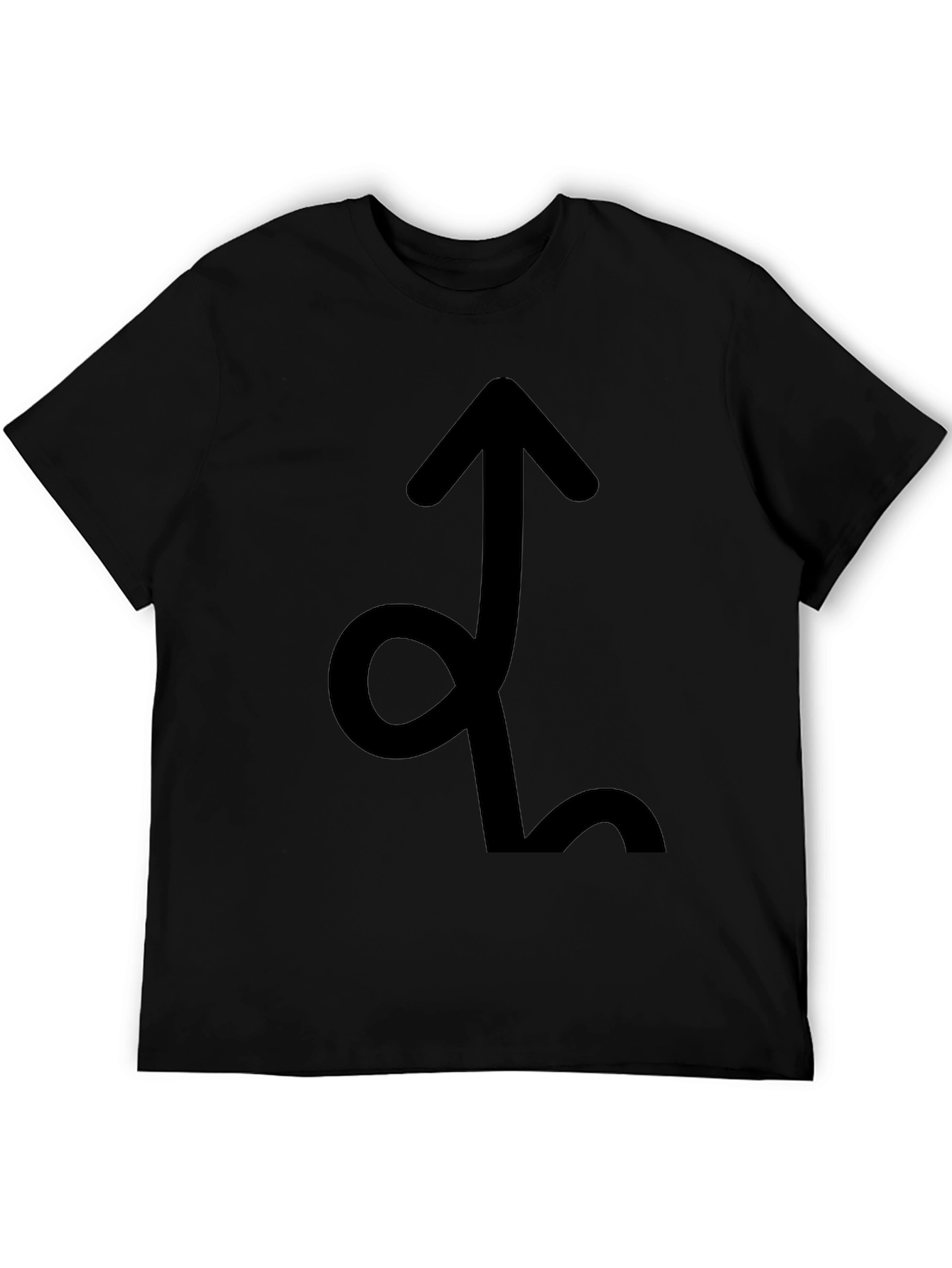 Sagittarius Zodiac Sign Black T-Shirt
