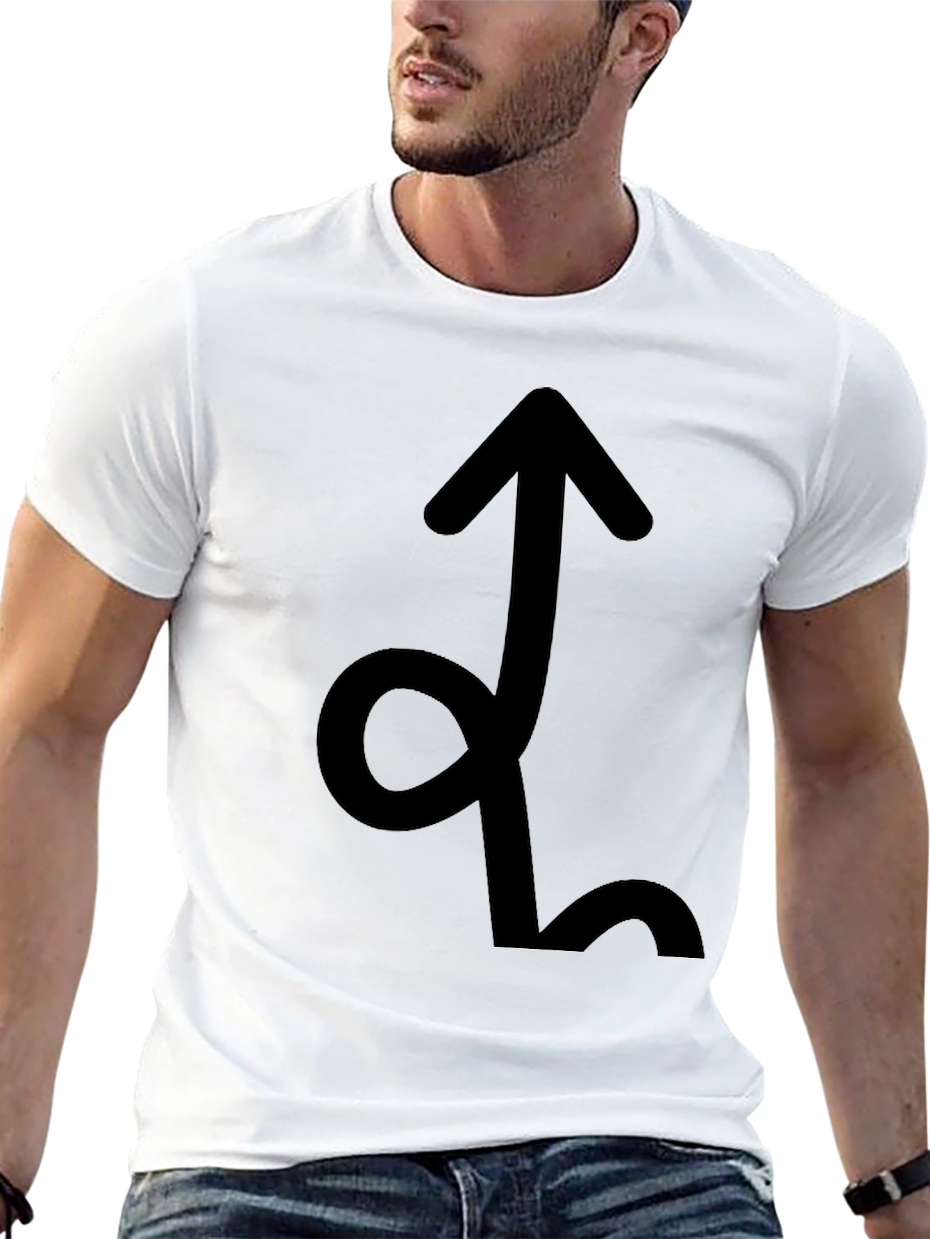 Sagittarius Zodiac Sign Black T-Shirt