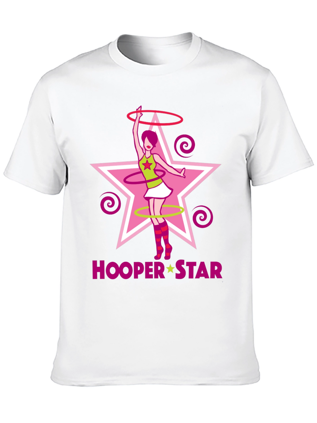 Hooper Star Graphic T-Shirt - Black Cotton Tee