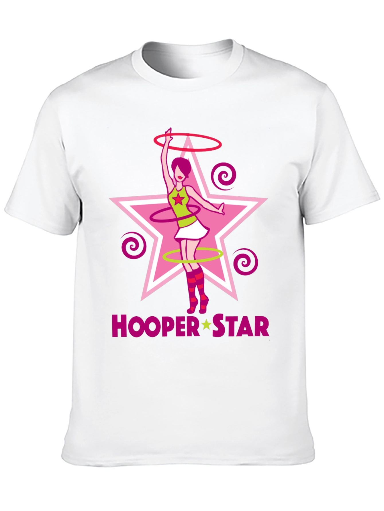 Hooper Star Graphic T-Shirt - Black Cotton Tee