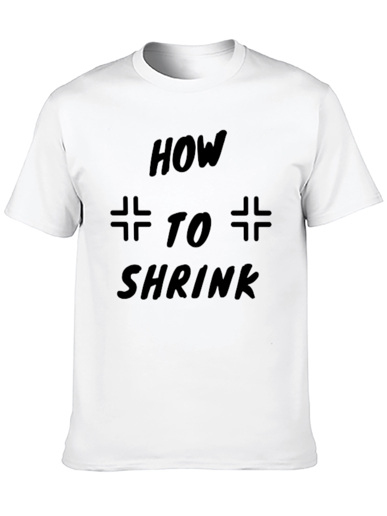 How to Shrink Black Cotton T-Shirt