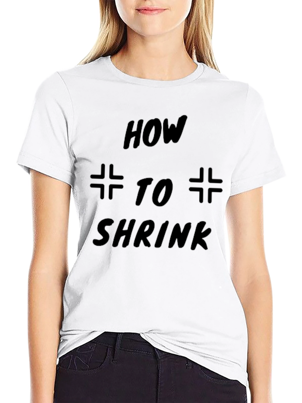 How to Shrink Black Cotton T-Shirt